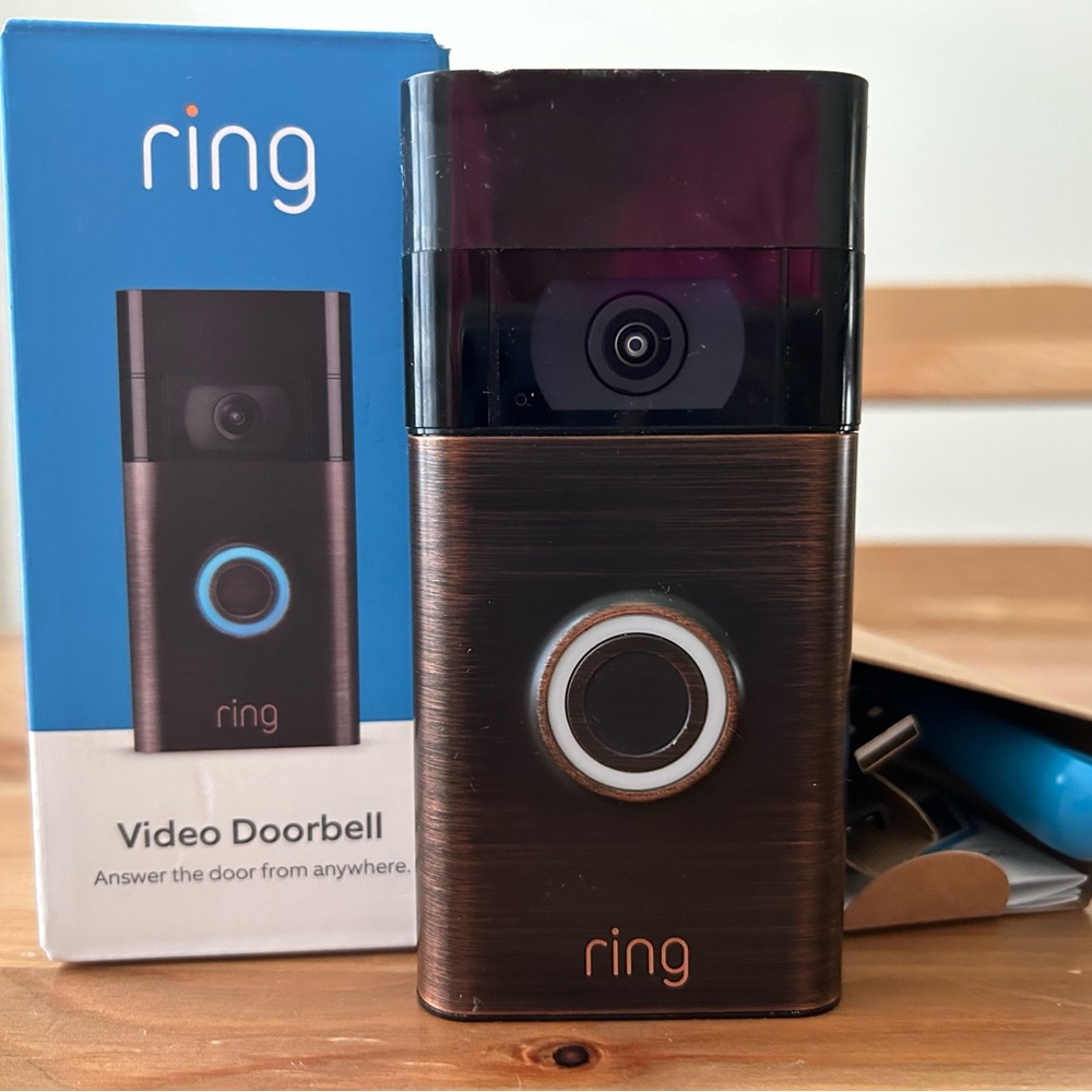 Ring Video Doorbell in Dark Bronze